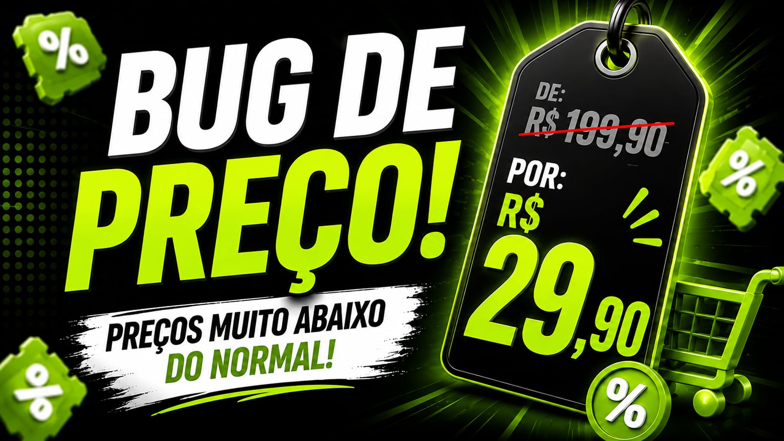 Bug de preço: o que é e como aproveitar — Lupa Deals