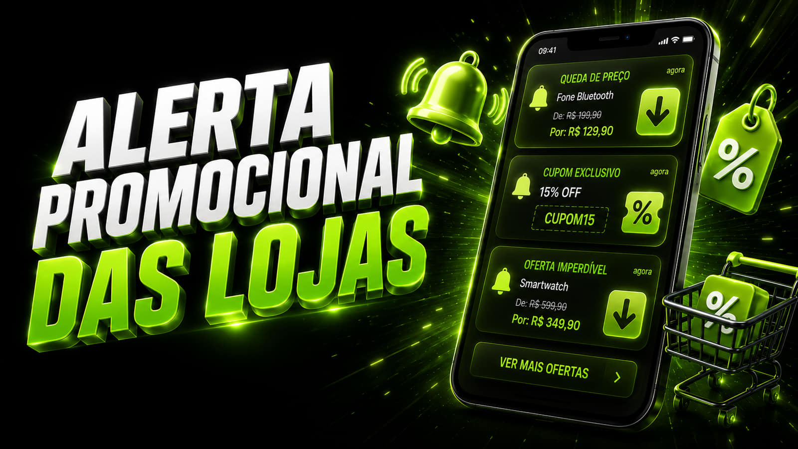 Alerta promocional das lojas: como ser avisado — Lupa Deals