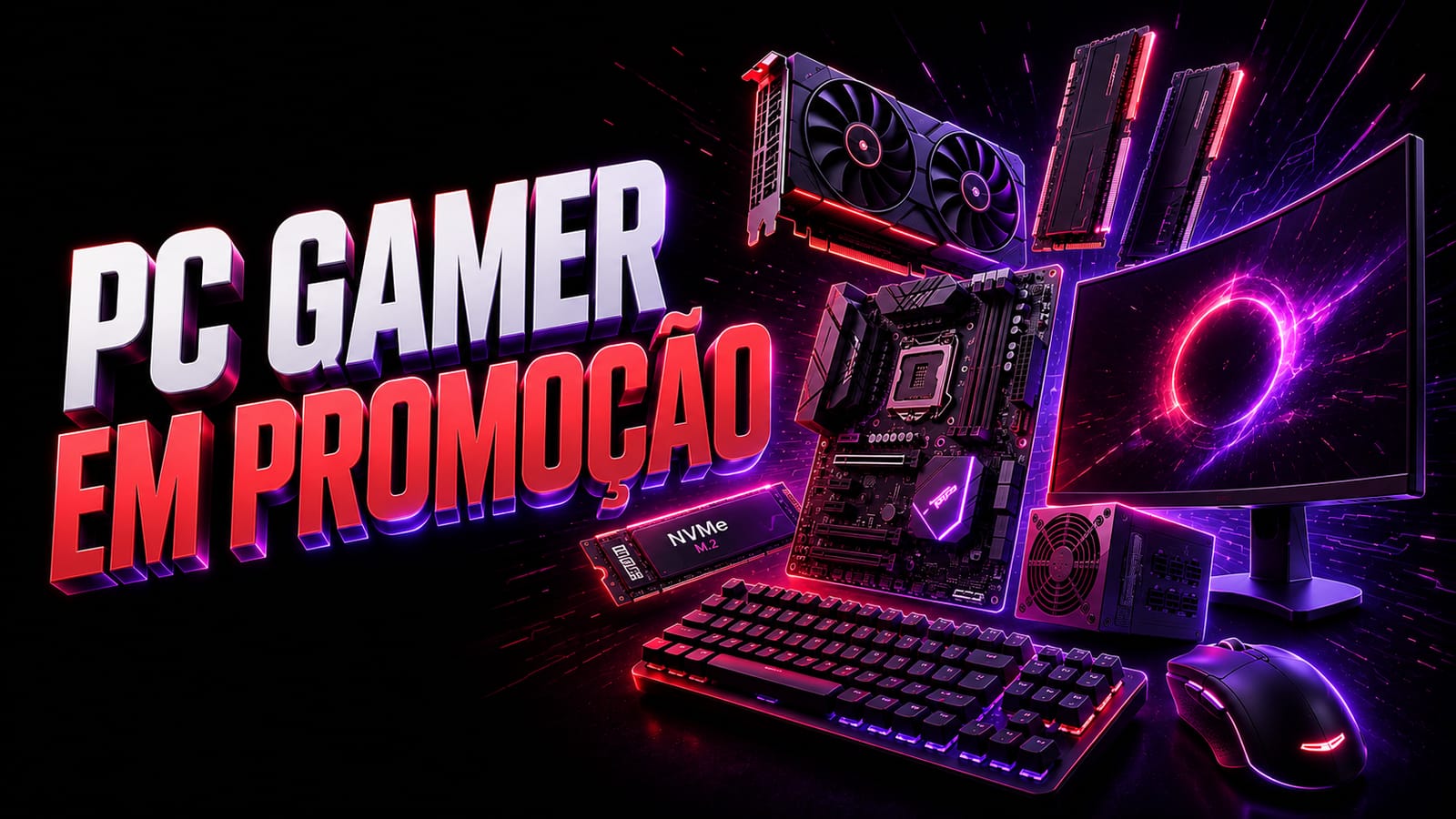 Promoções de PC gamer, peças e periféricos — Lupa Deals